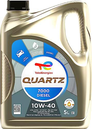 Total Aceite de Motor Quartz 7000 Diesel 10W40 5 L 10W40