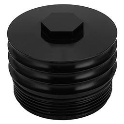 Oil Filter Cooling Housing, Black Aluminum Alloy Oil Filter Shell Car Accessory Fit for 3 4 Series 330i N20 N54 N55 F30 2.0T