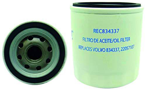 RECMAR Nuevo 2024-FILTRO Aceite REC834337, Other, Multicolor, One Size