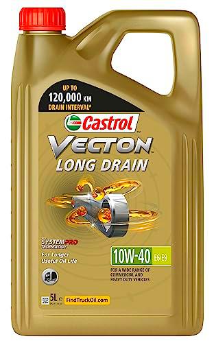 Castrol VECTON LONG DRAIN 10W-40 E6/E9 Aceite de Motor 5L