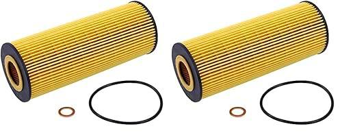 Mapco 64812 Filtro de aceite (Paquete de 2)