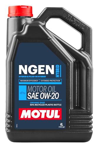 Motul Aceite Lubricante para Motores Híbridos Ngen 0W20 4 Litros