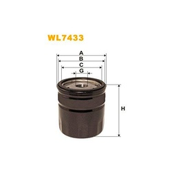 Wix Filter WL7433 - Filtro De Aceite