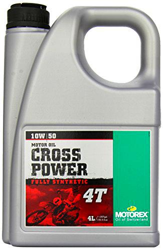 Motorex Cross Power - Aceite de Motor (SAE, 10W/50, 4 L)