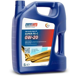 EUROLUB Super PS-C 0W-20-5 L, color negro