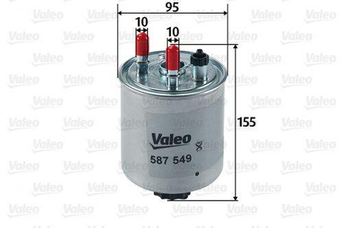 Valeo 587549 Filtro diésel