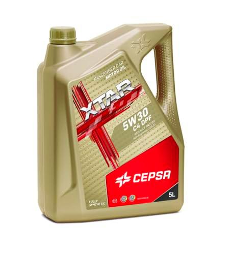 CEPSA 513903077 5W30 C4 DPF 5L Lubricante Sintético para Vehículos Gasolina y Diésel