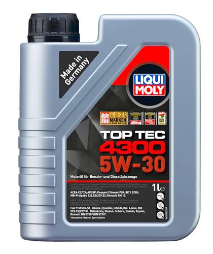 Liqui Moly Top Tec 4300 5W-30 - Aceite de Motor con tecnología de síntesis
