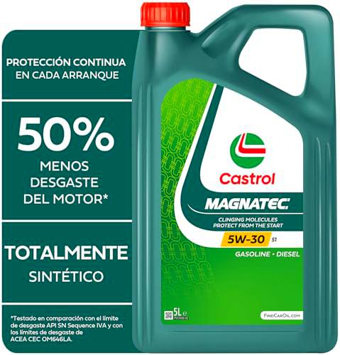 Castrol MAGNATEC 5W-30 S1 Aceite de Motor 5L, Versión actual