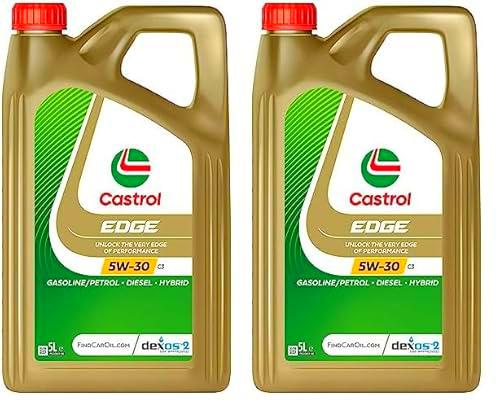 Castrol EDGE 5W-30 C3 Aceite de Motor 5L (Paquete de 2)