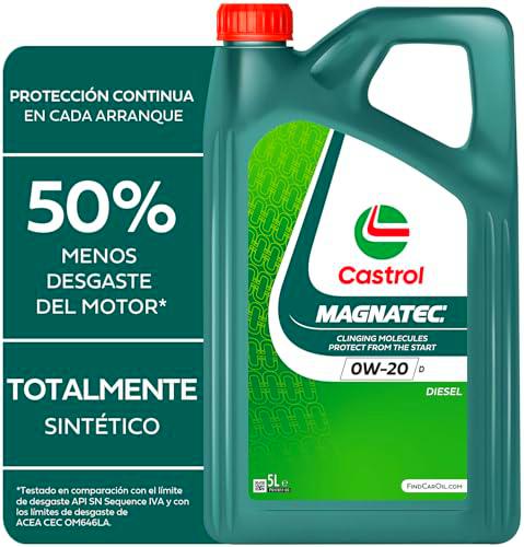 Castrol MAGNATEC 0W-20 D Aceite de Motor 5L
