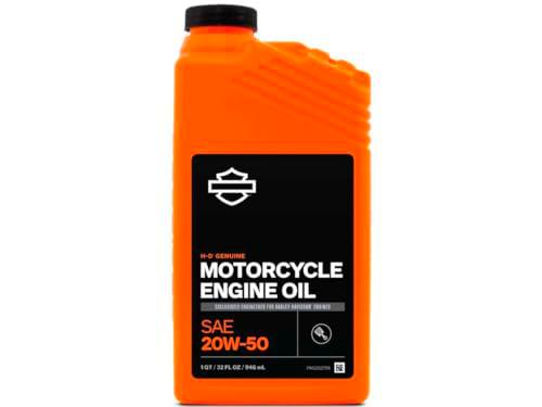 HARLEY-DAVIDSON Aceite de motor H-D 360 20W-50 (1 L) auténtico SAE 20W-50