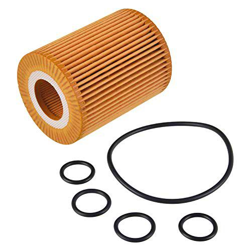 Febi bilstein Filtro de aceite motor Cartucho filtrante con juntas 108305