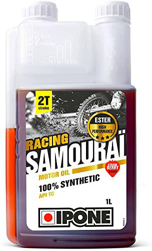 Ipone - Aceite de motor de 2 tiempos Samourai Racing Fraise 1 litro