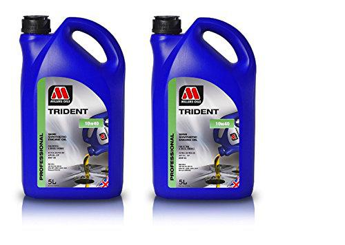 Millers - Garrafa de 5 litros de Aceite sintético para Motor de Gasolina y diésel, 10 w40