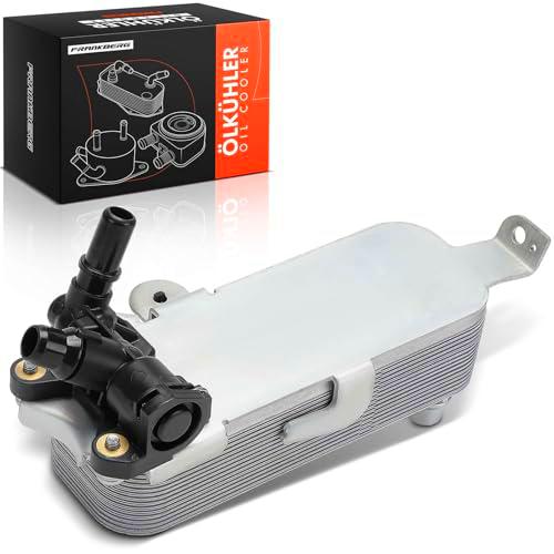 Frankberg Radiador de aceite Aceite de Motor Radiador Gasolina Compatible con Serie 1 F20 F21 2 cabrio F23 Serie 3 F30 F80 Serie 3 Touring F31 4 Coupé F32 F82 Replace# 17217600553