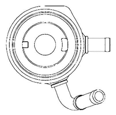 MAHLE CLC 195 000S - Enfriador de aceite