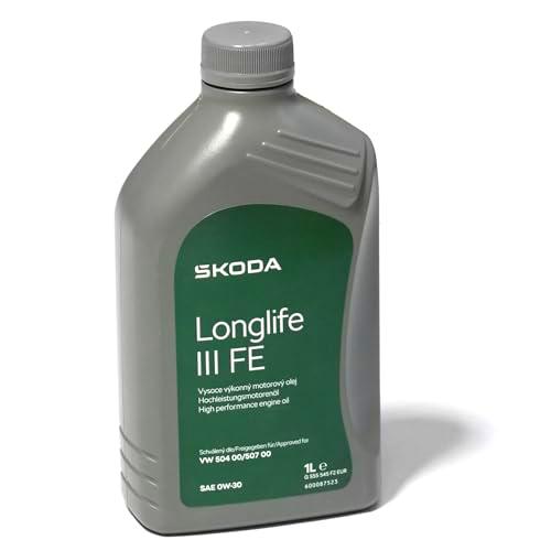 Skoda GS55545F2EUR - Aceite de motor Longlife III Longlife3 SAE 0W30 Norma 50400 50700