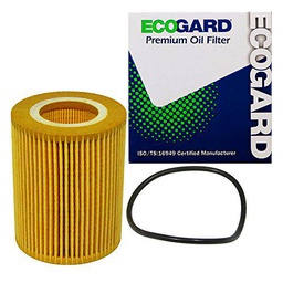 ECOGARD X5692 Premium Cartridge Engine Oil Filter for Conventional Oil Fits Volvo XC90 3.2L 2007-2014