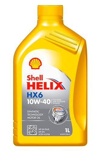 SHELL HELIX HX6 10W40 1L