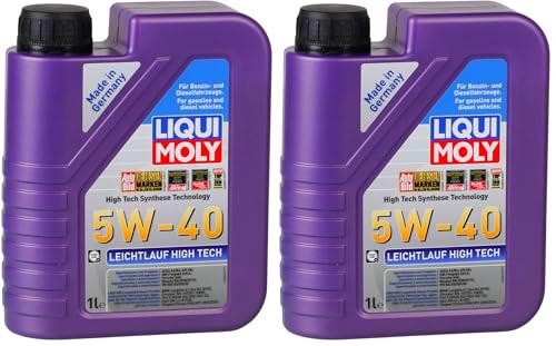 Liqui Moly High Tech 5W-40 - Aceite de Motor con tecnología de síntesis