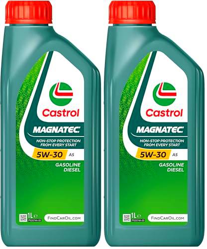 Castrol MAGNATEC 5W-30 A5 Aceite de Motor 1L (Paquete de 2)