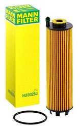 MANN-FILTER Filtro de aceite motor Cartucho filtrante con junta HU 6028 z