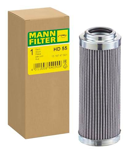 MANN-FILTER HD 55 Filtro de aceite Hidráulico - para Aplicaciones fuera de autopista