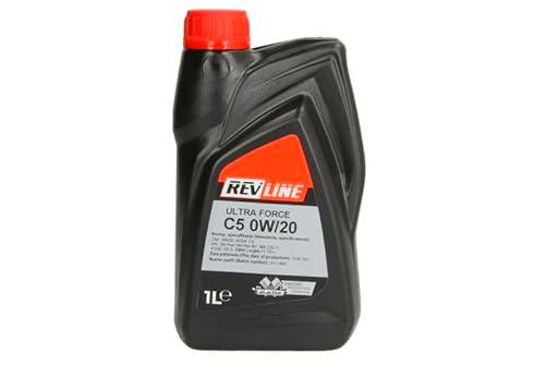 REVLINE Aceite de motor 0W-20 Ultra Force Aceite para motor ACEA C5 API SN Plus RC C5 1L