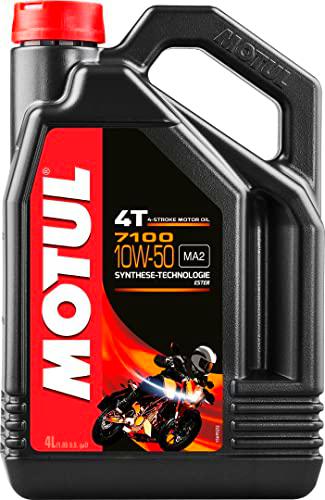 Motul - aceite de motor sintético para moto 10w50 4t 4l 7100 altn: 7140374