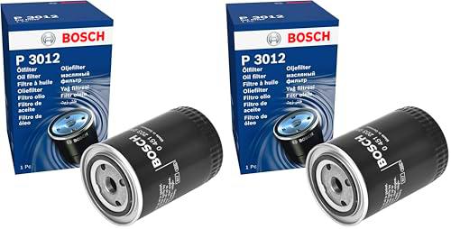 Bosch P3012 - Filtro de aceite para vehículos (Paquete de 2)
