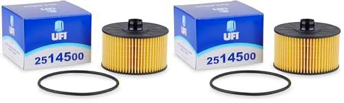 UFI Filters, Filtro de Aceite 25.145.00, Filtro de Aceite de Recambio