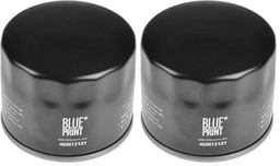 Blue Print Filtro de aceite ADN12121, paquete de 2