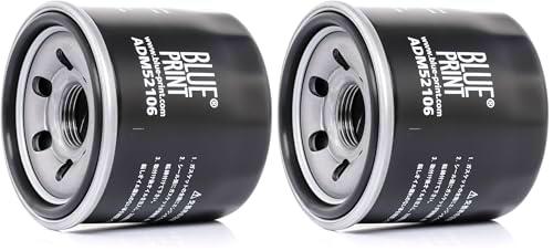 Blue Print ADM52106 filtro de aceite (Paquete de 2)