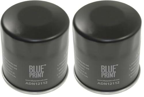 Blue Print ADN12112 filtro de aceite (Paquete de 2)