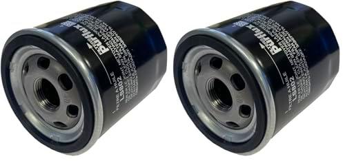 PURFLUX Filtro de aceite motor Filtro enroscable LS802 (Paquete de 2)