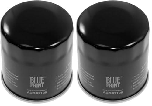 Blue Print - Filtro De Aceite (Paquete de 2)