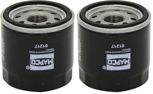 Mapco 61217 Filtro de aceite (Paquete de 2)