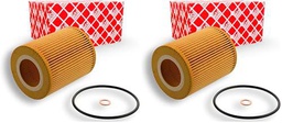 Febi bilstein 26686 filtro de aceite (Paquete de 2)