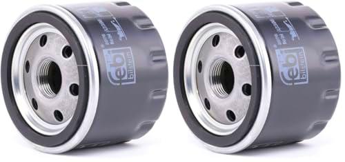 Febi bilstein 32398 filtro de aceite (Paquete de 2)