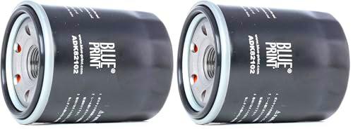 Blue Print ADK82102 filtro de aceite (Paquete de 2)