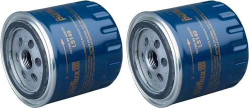PURFLUX Filtro de aceite motor Filtro enroscable LS149 (Paquete de 2)