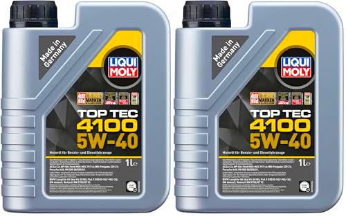 Liqui Moly Top Tec 4100 5W-40 - Aceite de Motor con tecnología de síntesis