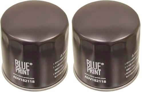 Blue Print ADV182118 Filtro de Aceite (Paquete de 2)