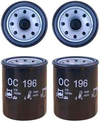 Mahle Filter OC196 Filtro De Aceite (Paquete de 2)