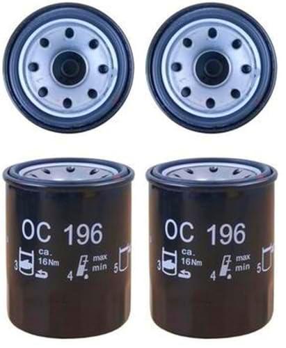 Mahle Filter OC196 Filtro De Aceite (Paquete de 2)