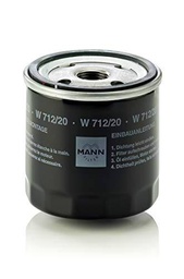 Mann Filter W 712/20 Filtro de Aceite