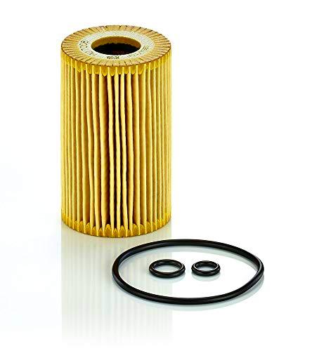 MANN-FILTER HU 7008 Z Original Filtro de Aceite, Set de filtro de aceite con junta / juego de juntas