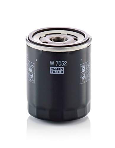 MANN-FILTER W 7052 Original Filtro de Aceite, Para automóviles y transportadoras