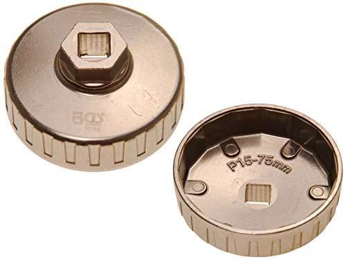 BGS 1045 | Cazoleta para filtros de aceite | 15 caras | Ø 75 mm | para Chrysler, GM
